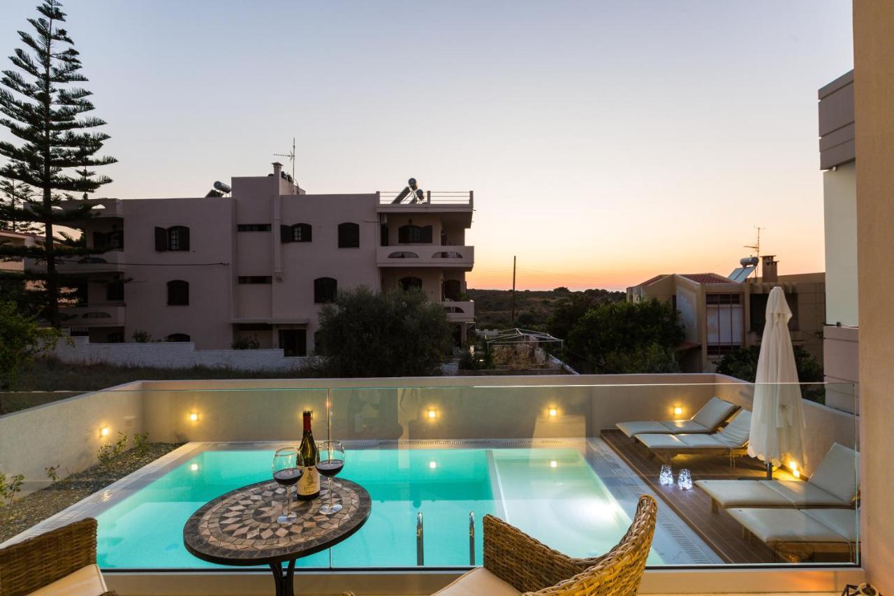 Villa Amelia I Free 9 Seater Mini Van & Pool Kalathas Eksteriør billede