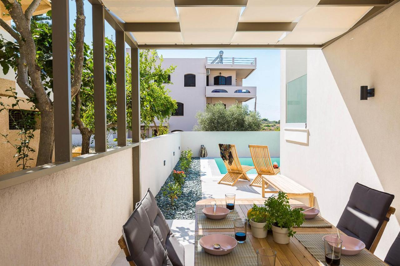 Villa Amelia I Free 9 Seater Mini Van & Pool Kalathas Eksteriør billede