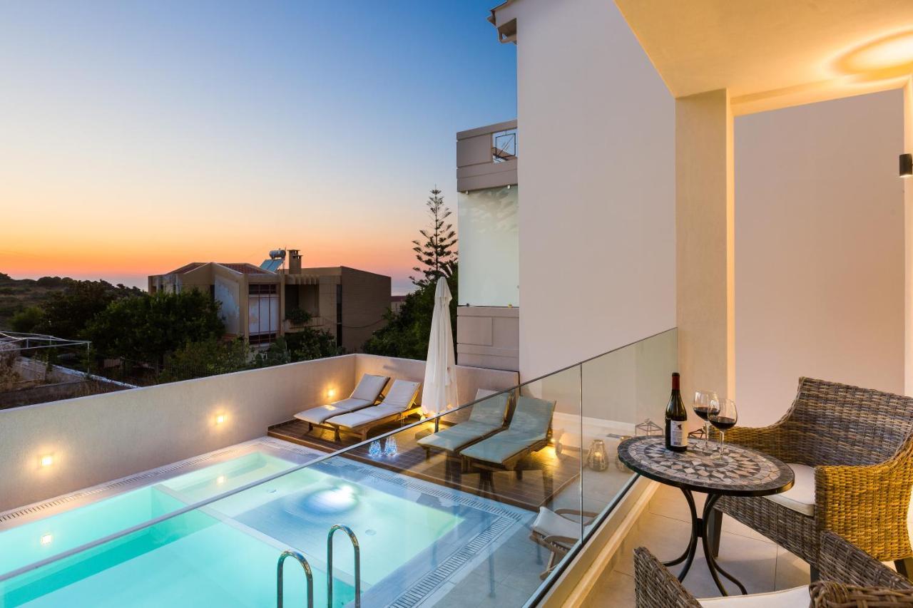 Villa Amelia I Free 9 Seater Mini Van & Pool Kalathas Eksteriør billede