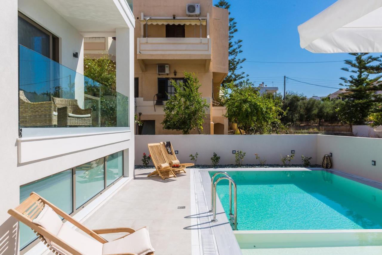 Villa Amelia I Free 9 Seater Mini Van & Pool Kalathas Eksteriør billede