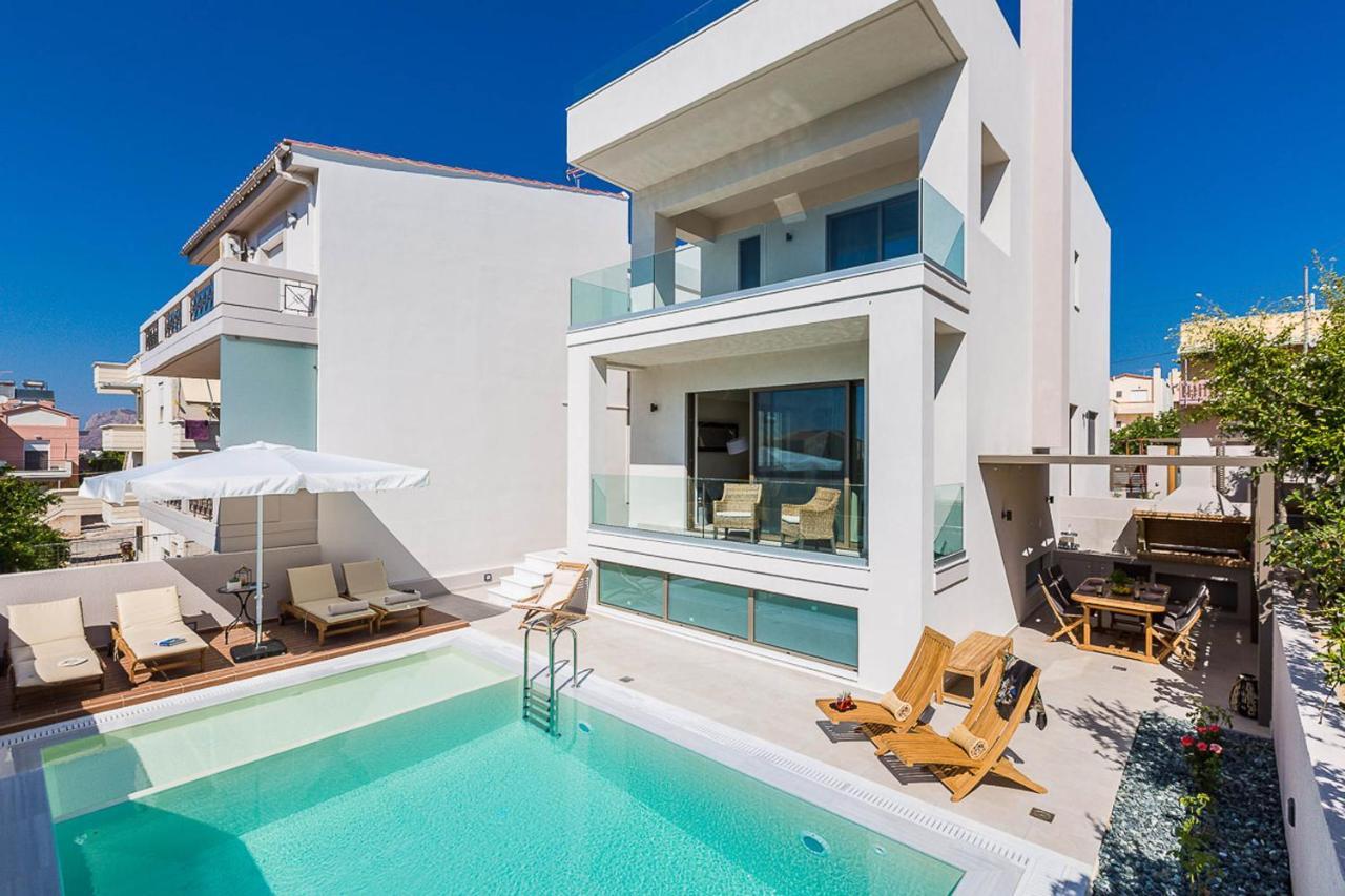 Villa Amelia I Free 9 Seater Mini Van & Pool Kalathas Eksteriør billede